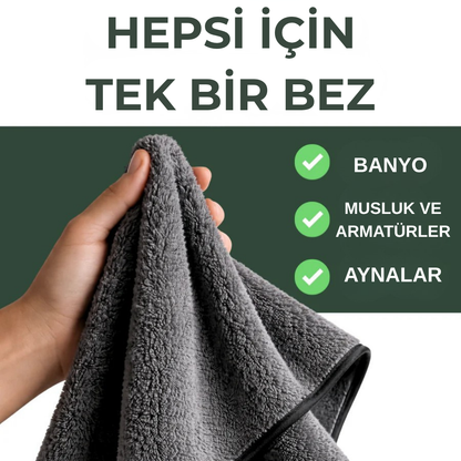 PluuneClothXXL (70x50 cm) – Sadece Su ile İz Bırakmayan Temizlik